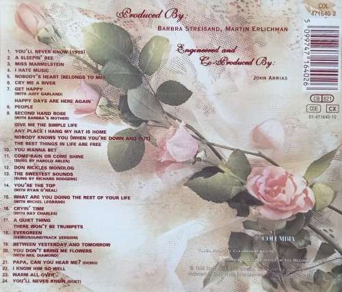 Barbra Streisand: Just for the Record... (CD)