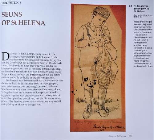 Celestine Pretorius, Erich Mayer op St Helena - Vol van Hartepyn