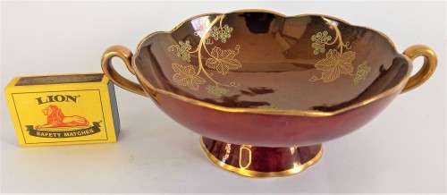 Carlton Ware `Rouge Royale` Grapevine Bowl