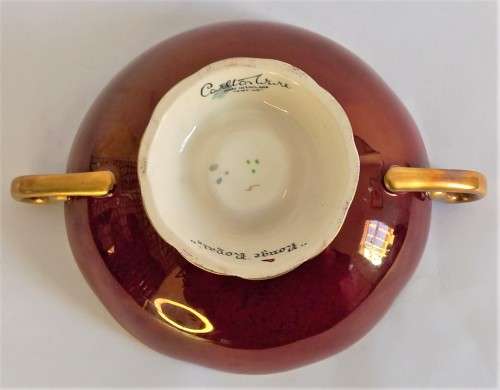 Carlton Ware `Rouge Royale` Grapevine Bowl