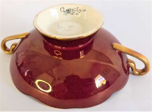Carlton Ware `Rouge Royale` Grapevine Bowl