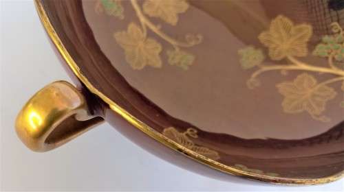 Carlton Ware `Rouge Royale` Grapevine Bowl