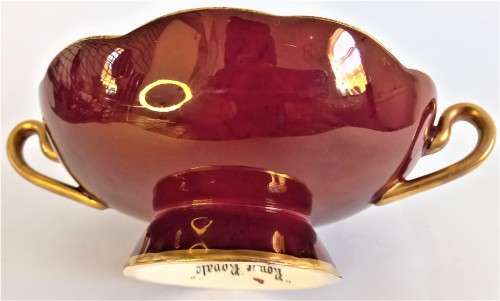 Carlton Ware `Rouge Royale` Grapevine Bowl