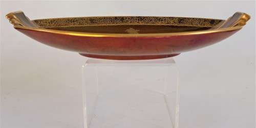 Carlton Ware `Rouge Royale` Chinoiserie Boat Dish