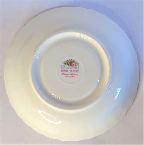 Royal Albert `Winsome` Replacement Saucer (2 available)
