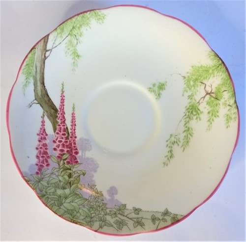 Royal Albert `Foxglove` Replacement Saucer