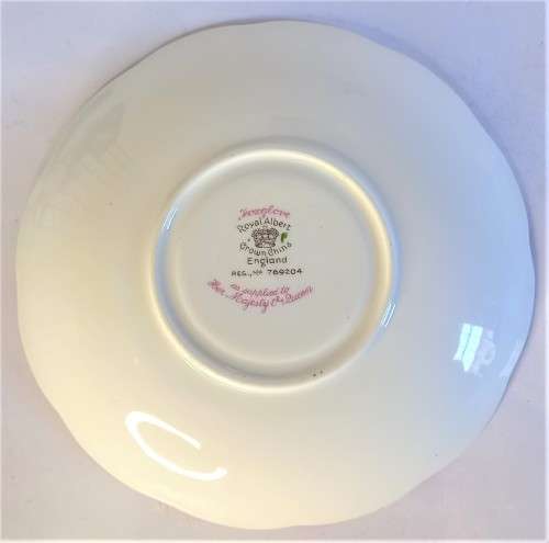 Royal Albert `Foxglove` Replacement Saucer