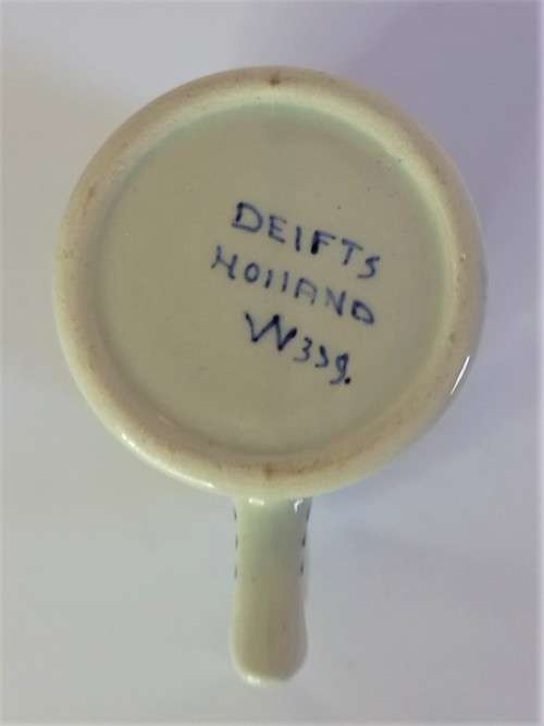 Miniature Delft Beer Mug / Vase