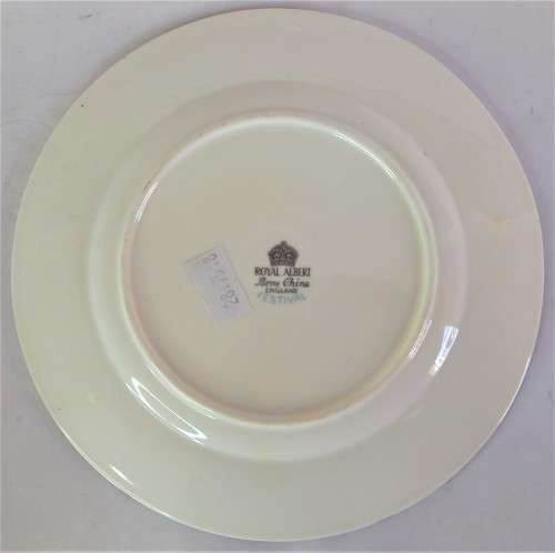 Royal Albert `Festival` Replacement Plate (2 available)