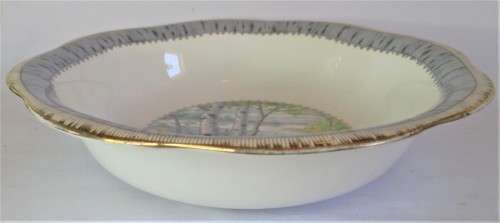 Large Royal Albert `Silver Birch` Bowl