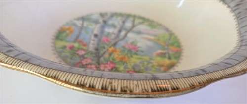 Large Royal Albert `Silver Birch` Bowl