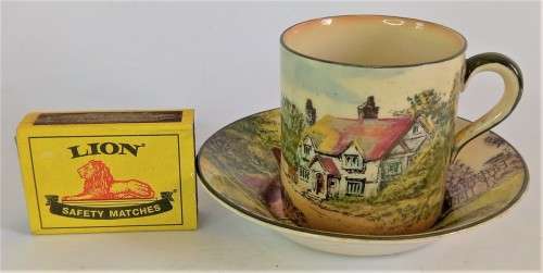 Royal Doulton `Country Cottage` Coffee Duo (4 available)