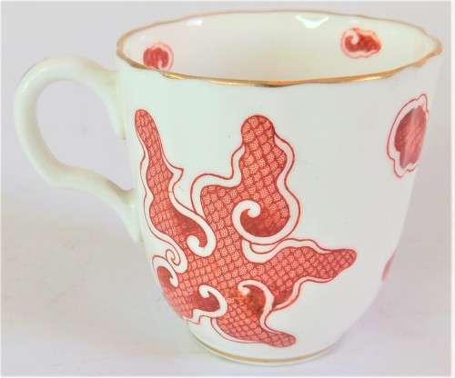 Royal Worcester `Chinese Dragon` Coffee Duo (2 available)