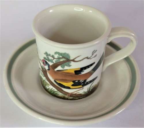 Portmeirion `Birds of Britain` Coffee Duo