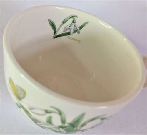 Portmeirion `Snowdrop` Tea Duo