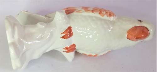 Large Italian Ceramic Parrot Figurine