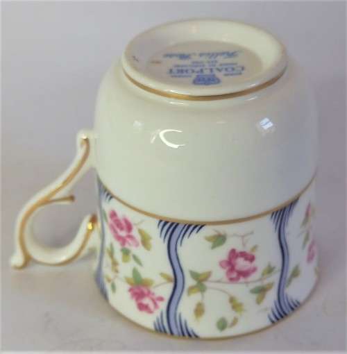 Coalport `Trellis Rose` Coffee Duo (2 available)