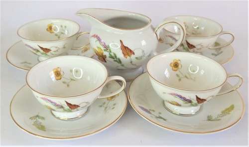 Rosenthal `Winifred` Demitasse Coffee Set (9 pcs)