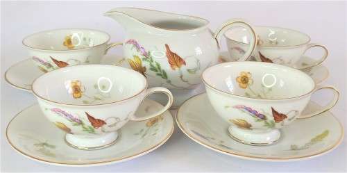 Rosenthal `Winifred` Demitasse Coffee Set (9 pcs)
