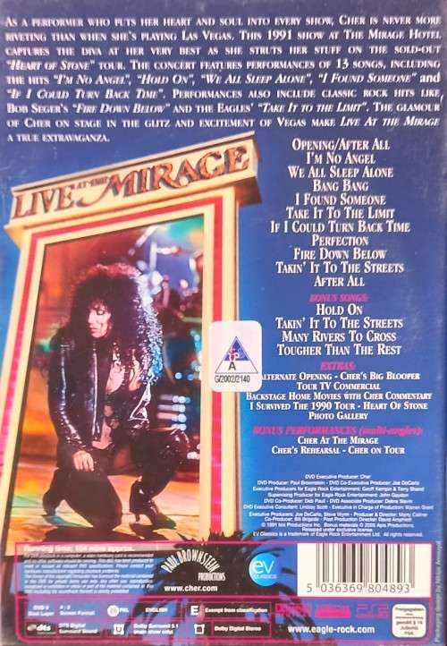 Cher Extravaganza (DVD)