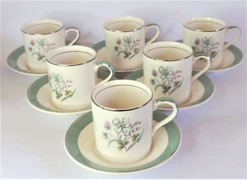 Midwinter `Classic Shape` Coffee Set (14 pcs)