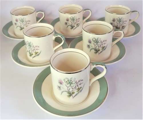 Midwinter `Classic Shape` Coffee Set (14 pcs)