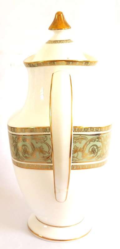 Royal Doulton `English Renaissance` Tea Pot and Milk Jug