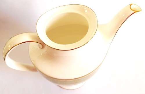 Royal Doulton `English Renaissance` Tea Pot and Milk Jug