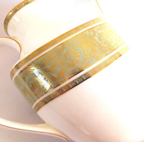 Royal Doulton `English Renaissance` Tea Pot and Milk Jug
