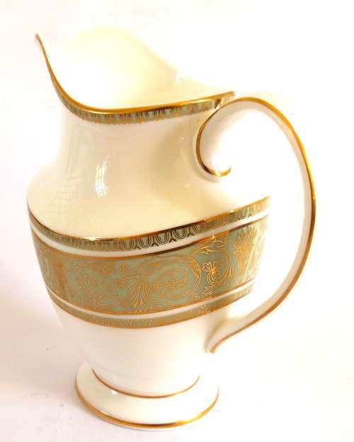 Royal Doulton `English Renaissance` Tea Pot and Milk Jug