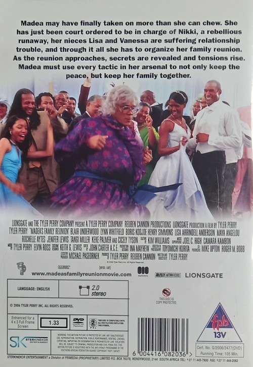 Madea`s Family Reunion (DVD)