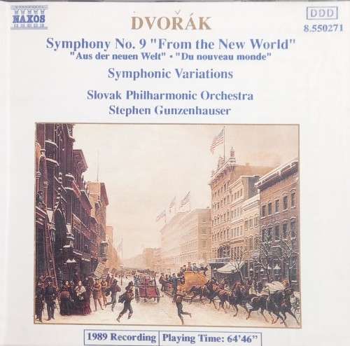 Dvorak: Symphonic Variations & Symphony no. 9 (Gunzenhauser)