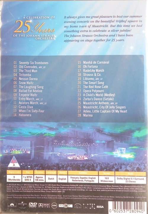 Andre Rieu Happy Birthday! (DVD)