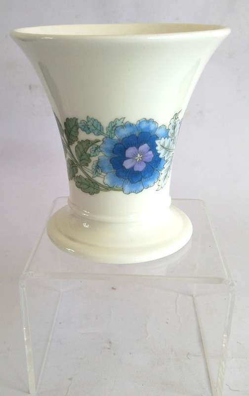 Wedgwood `Clementine` Trumpet Vase