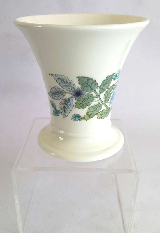 Wedgwood `Clementine` Trumpet Vase