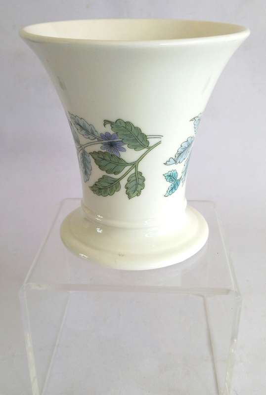 Wedgwood `Clementine` Trumpet Vase