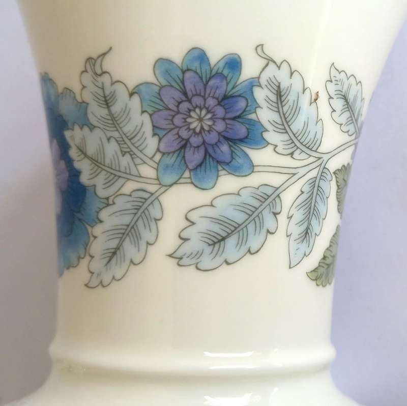 Wedgwood `Clementine` Trumpet Vase