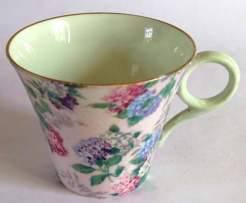 Shelley `Summer Glory` Demitasse Duo