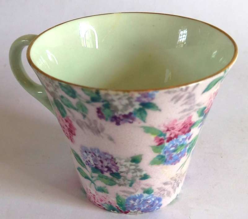 Shelley `Summer Glory` Demitasse Duo