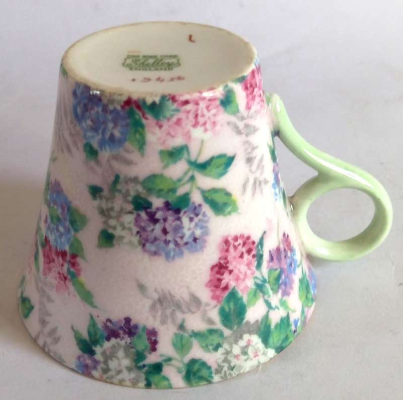 Shelley `Summer Glory` Demitasse Duo