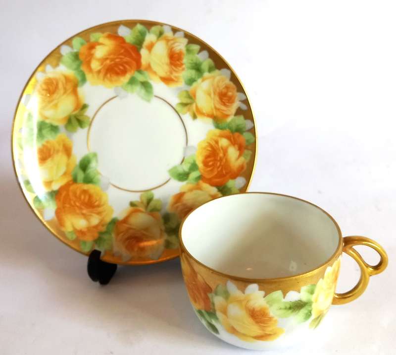Stunning Japanese Demitasse Duo
