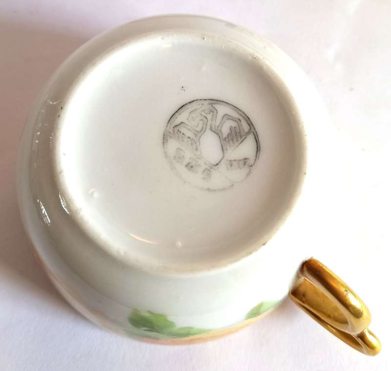 Stunning Japanese Demitasse Duo