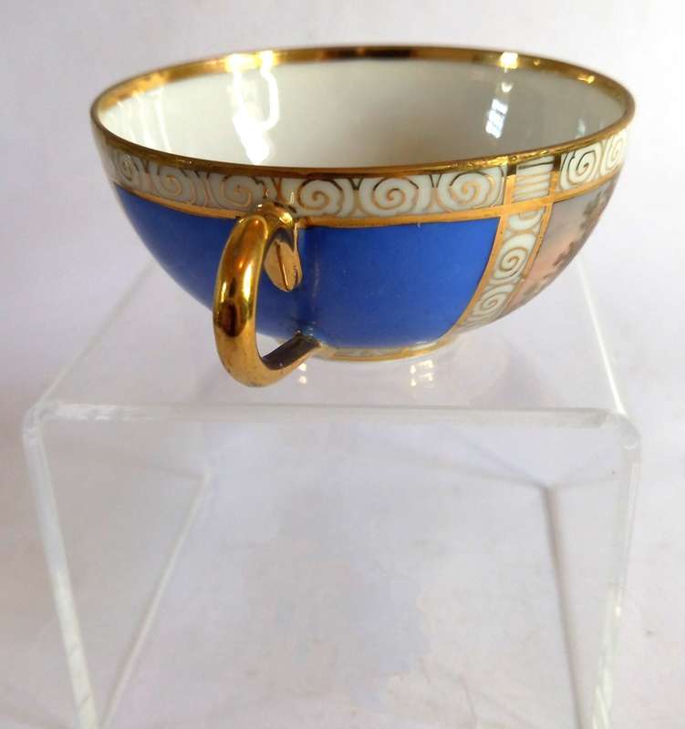Czechoslovakian FSK Demitasse Tea Duo