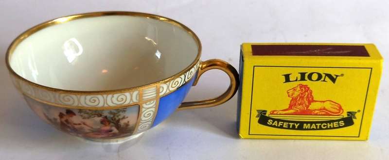 Czechoslovakian FSK Demitasse Tea Duo