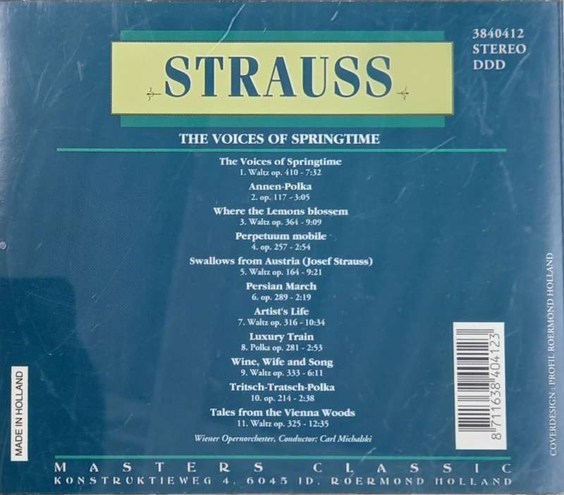 Strauss: Waltzes and Polkas (CD)
