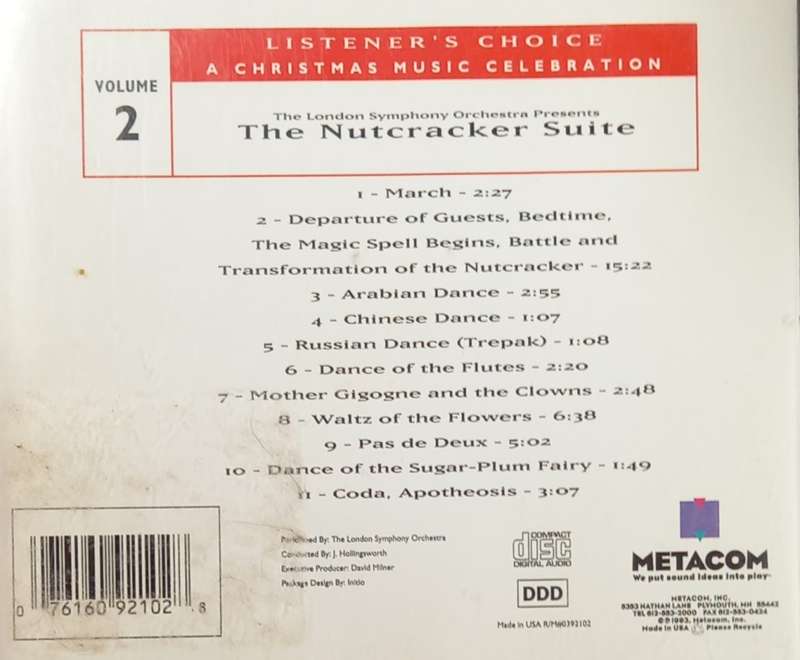 Tchaikovsky: The Nutcracker Suite (CD)