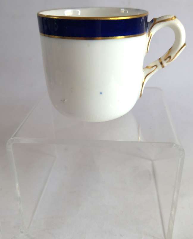 Antique Royal Worcester Coffee Duo