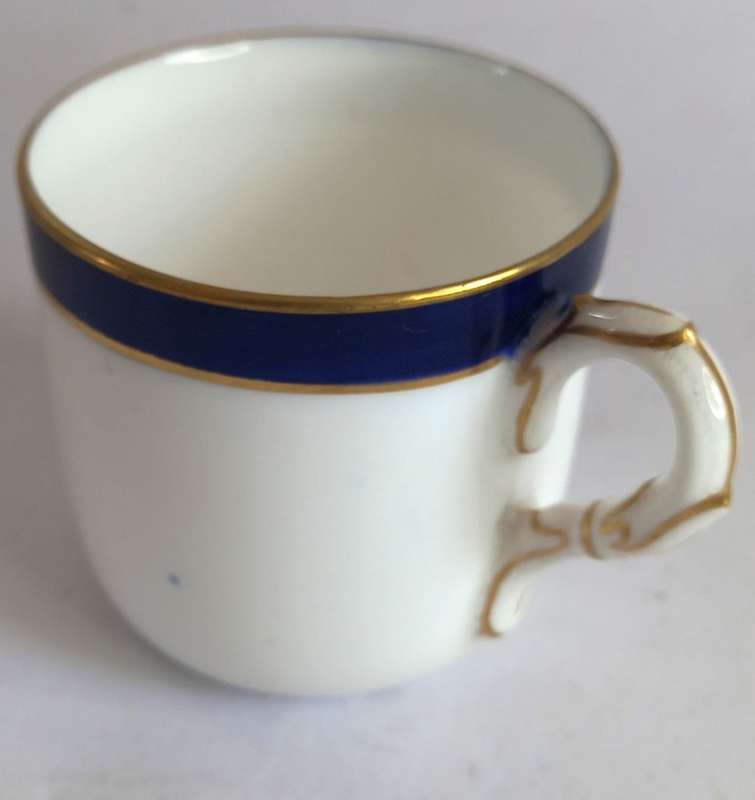 Antique Royal Worcester Coffee Duo