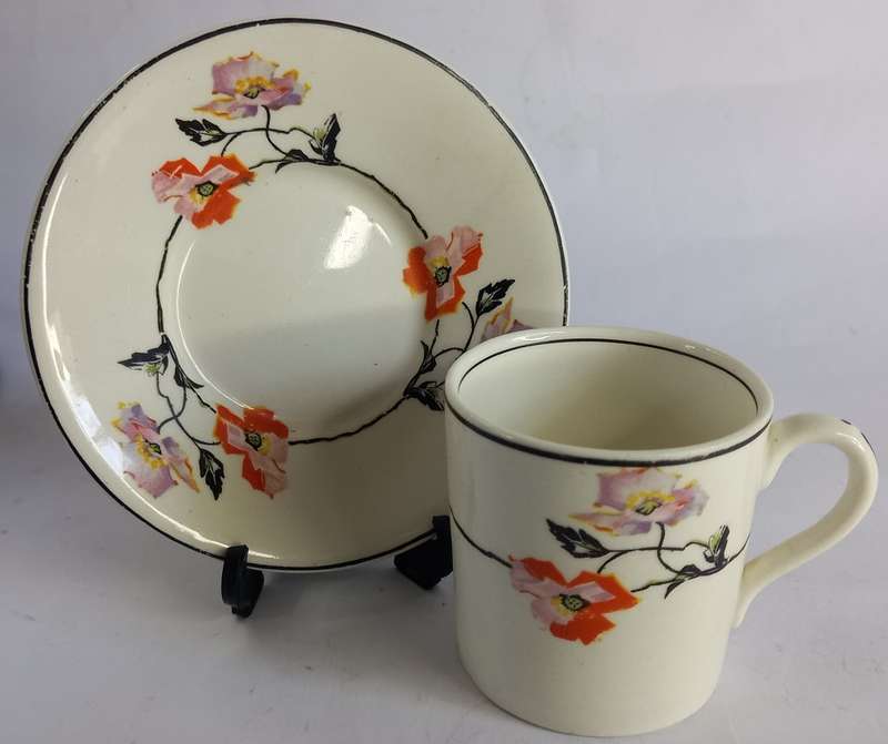 Grindley `Ivory` Coffee Duo