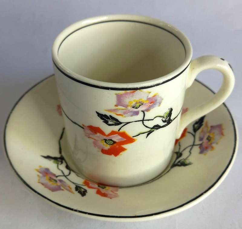 Grindley `Ivory` Coffee Duo